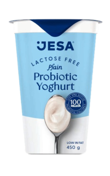 Lactose free plain probiotic yoghurt1